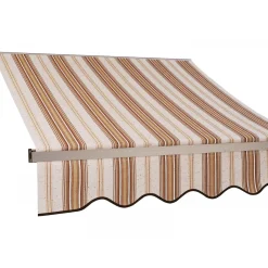 Gelenkarm-Markise Links Ausfall 300 cm Breite 400 cm^Wismar Best