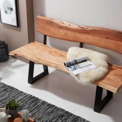 Wohnling Esszimmerbank „Gaya“ 180x83,5x60 cm