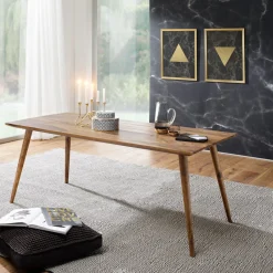 Wohnling Esszimmertisch Repa Massivholz 160 x 80 x 76 cm