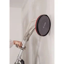 Wolfcraft 5 Haft-Schleifgitter für Gipskarton Durchmesser 225 mm Körnung 220