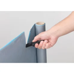 Wolfcraft Freizeitmesser mit klappbarer gezahnter Klinge