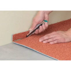 Wolfcraft Metall-Abbrechklingen-Messer 18 mm schwarze Klinge Profi-Sharp