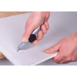 Wolfcraft Multi-Feststehklingenmesser mit Halbmondsichelklingen