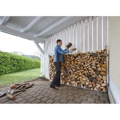 Stapelhilfe Modular XXL für Brennholz^Wolfcraft Hot