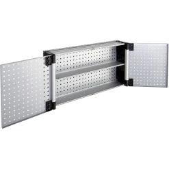 Lochwandhängeschrank WSS grau^Wolfcraft New