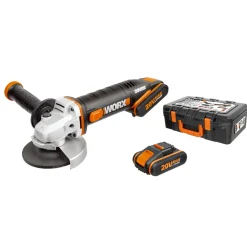 Akku-Winkelschleifer-Set WX800^Worx New
