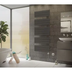 Elektrischer Handtuchwärmer P2-Open 1495 x 600 mm 900 Watt Typ 4 Anthrazit*Ximax New