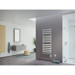 Elektrischer Handtuchwärmer C7 950 x 500 mm 300 Watt Typ 7 Chrom*Ximax