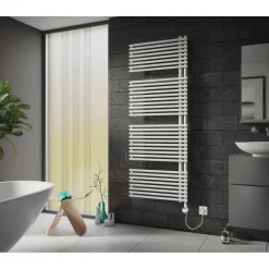 Ximax Elektrischer Handtuchwärmer Helene 1271 x 500 mm 600 Watt Typ 4 Weiß