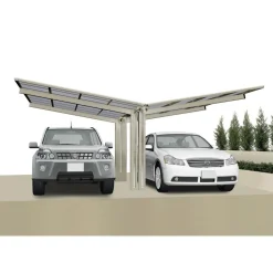 Carport Alu Linea 80 Y Edelstahl-Look^Ximax Outlet
