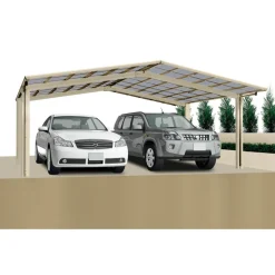 Carport Alu Linea 110 M Edelstahl-Look^Ximax Online