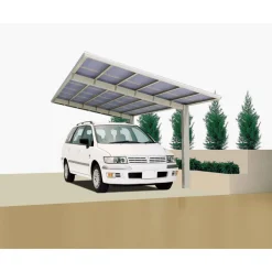 Carport Alu Linea 110 M Edelstahl-Look^Ximax Online