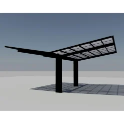 Carport Alu Linea 110 Y Schwarz*Ximax Hot