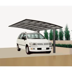 Carport Alu Portoforte 110 SchwarzSL und SB*Ximax Discount
