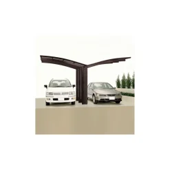 Ximax Carport Alu Portoforte 110 Y-Ausführung Mattbraun