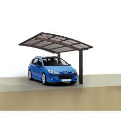 Carport Alu Portoforte 80Mattbraun SL und SB*Ximax Sale