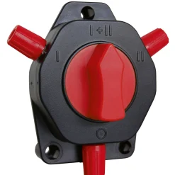 Zaunschalter schwarz-rot