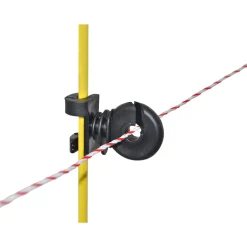 Zusatzisolator-Clip 10 mm schwarz^ Hot